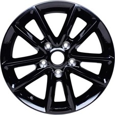 New 17x6.5 Inch Aluminum Wheel For 2013-2020 Dodge Journey Black Rim