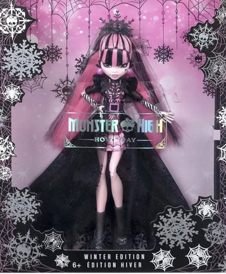 Monster High Howliday Winter Edition Draculaura Doll Holiday 2022