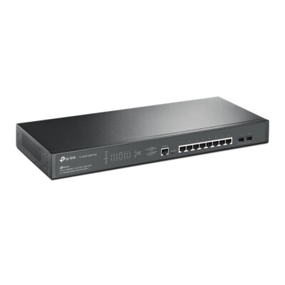 TP-Link TL-SG3210XHP-M2 8-Port 2.5G PoE+ 2x10G SFP Switch, L2/L3/L4, BRANDNEU