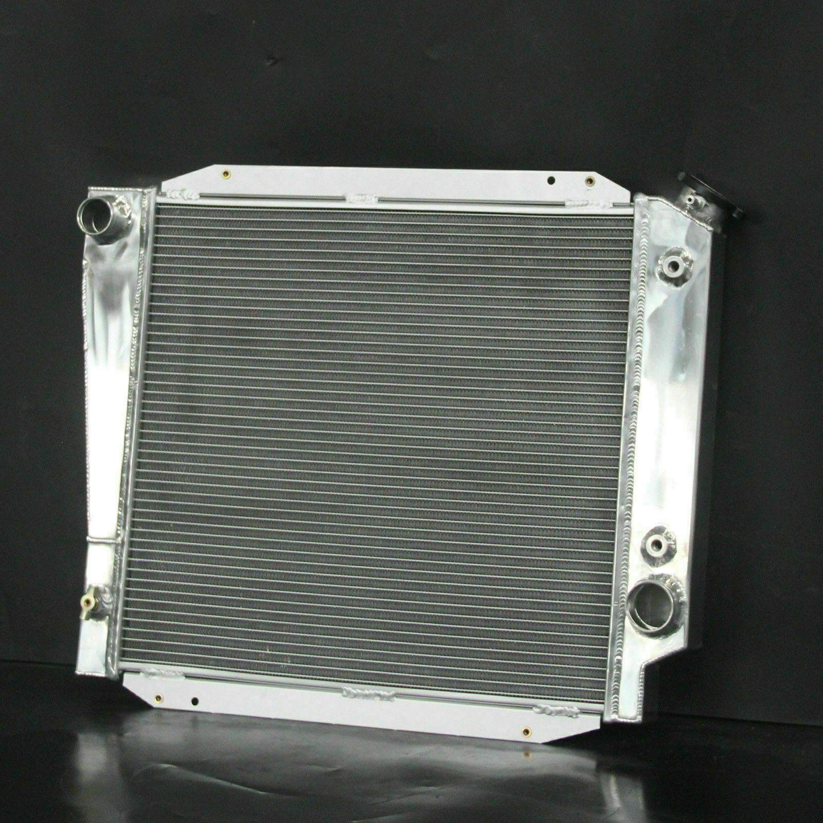 Aluminum Radiator 521 3Row Fit Ford Bronco 1966-1977 V8 AT 52mm 5.0L | eBay