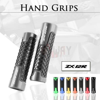 7/8 22MM Handle Bar Handlebar Grips Gel Rubber for KAWASAKI NINJA