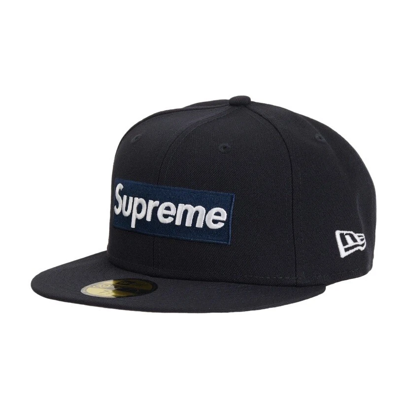 Boîte Supreme MLB Teams logo New Era® Navy New York taille 7 3/8 épuisée