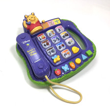Vtech Disney Winnie the Pooh Teach n Lights Phone Toy Musical Educational Tested