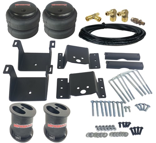 Air Tow Kit w/Black In Cab Control Fits 6" Lifted 2011-2017 Silverado 2500 3500 - Picture 13 of 24