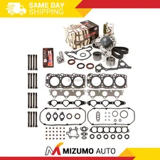Head Gasket Set Timing Belt Kit Water Pump Fit 95-00 Chrysler Dodge VIN H, N