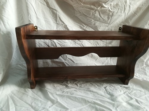 ESTANTERÍA de madera, ideal para colgar, de estilo rústico. 50 cms. largo - Imagen 4 de 12