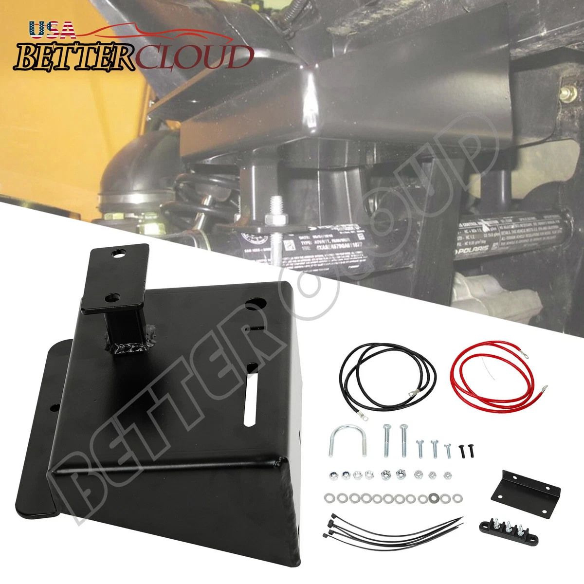 Battery Relocation Kit For Sportsman 450 570 With Battery
