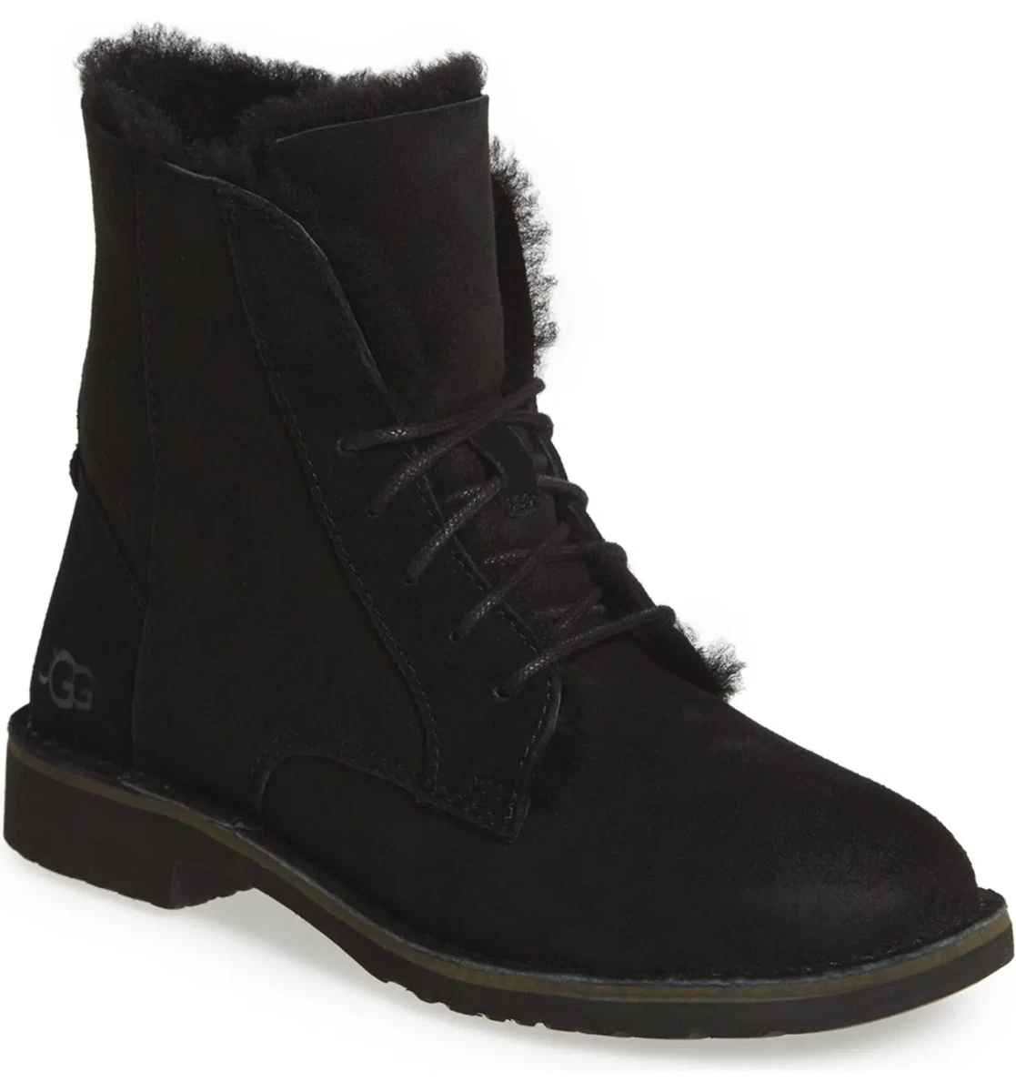 New Ugg Quincy Classic Short Boot Black Suede Size 6.5 1012359 eBay