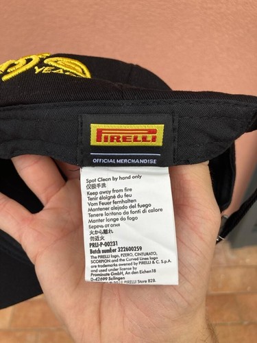 Cappellino Pierelli PZero lanciato in occasione dei 150 anni di Pirelli. - Foto 4 di 5