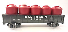 AMERICAN FLYER S-GAUGE SOUTHERN GONDOLA - w/5 CANNISTERS 4-9303 VINTAGE