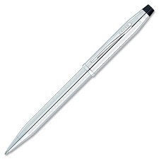 Cross Century II Ballpoint Pen Chrome In Box 3502WG Made In Usa Mint 