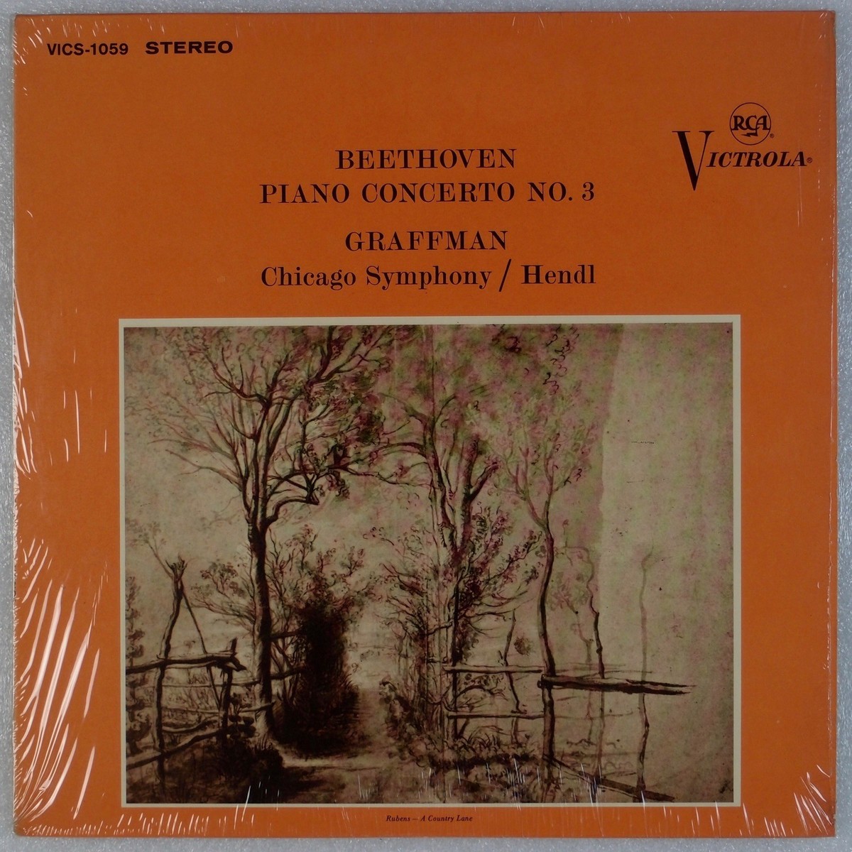 BEETHOVEN: Piano Concerto No 3, Gary Graffman VICS-1059 Plum