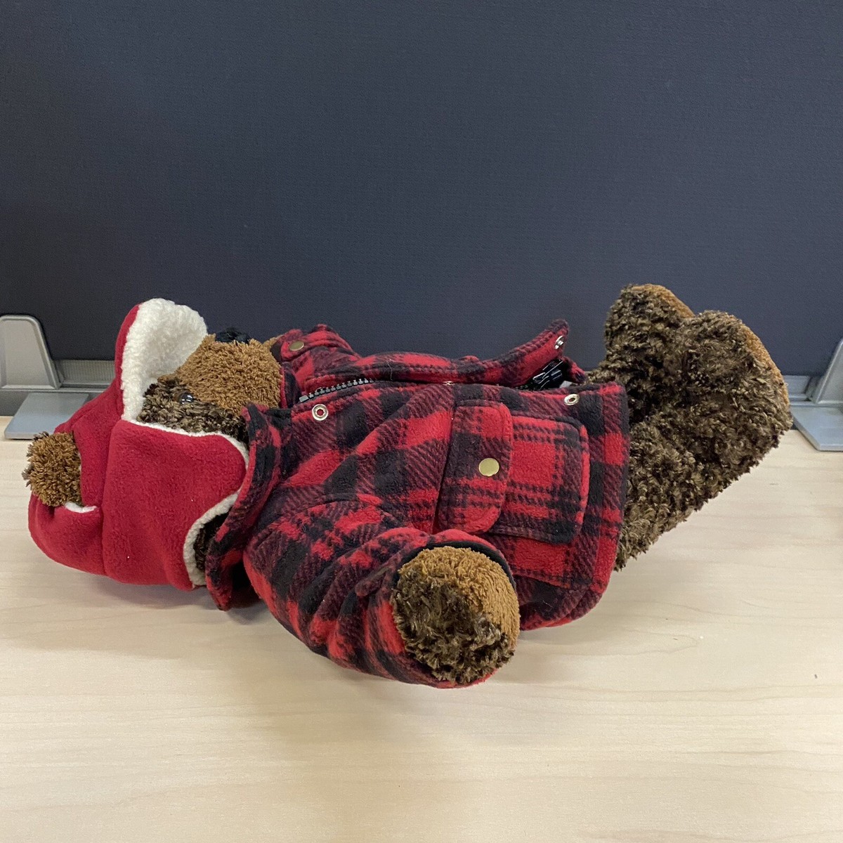 llbean teddy bear コラボ　ぬいぐるみ　人形　フリース　大きい llbean teddy bear コラボ ぬいぐるみ 人形 フリース 大きい