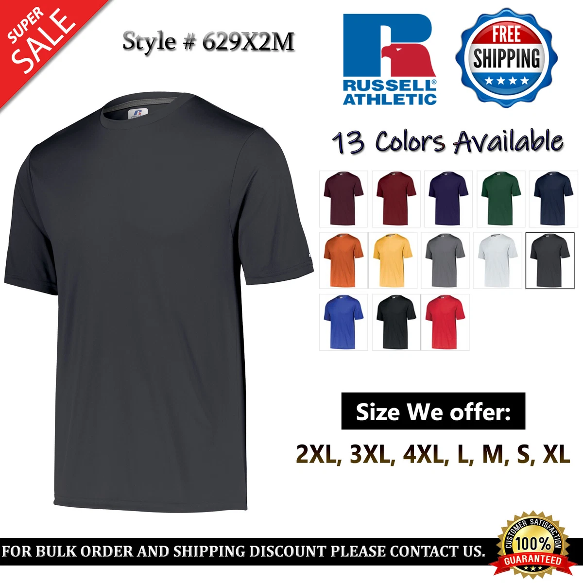 Russell athletics shirts deals