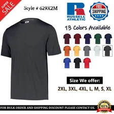 Russell Athletic Men's Dri-Power Core Performance Interlock T-Shirt 629X2M