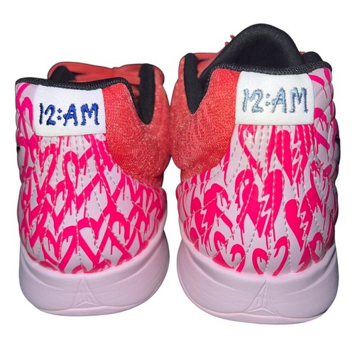 Size 12 - Nike Ja 2 Heart Eyes Mens Basketball Shoes IB5842-800 Preowned - 第 3/9 張圖片