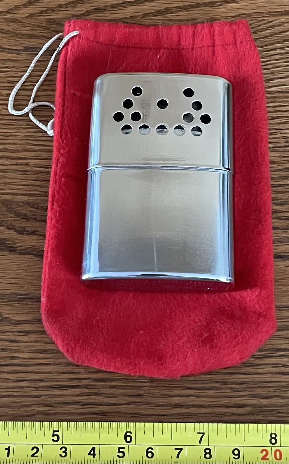 Vintage Orbex Jon-E Self Starting Hand Warmer Made in USA W Bag Refillable