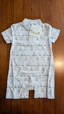 Trotters Street Niños Polo Mameluco Golf Día Bebé Niño Pequeño Talla 18 Meses NUEVO