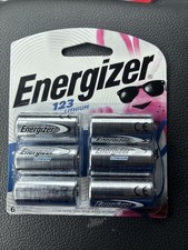 Energizer 123 3V Lithium Battery Count Of 6