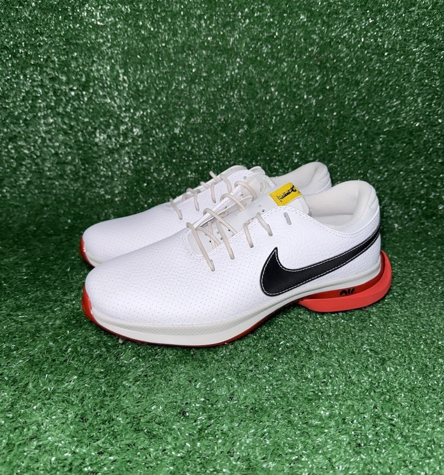 Tênis de golfe Nike masculino Air Zoom Victory Tour 3 branco vermelho preto tamanho 7 EUA (NOVO) - Imagem 3 de 4