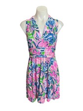 Lilly Pulitzer Pearce Maxi Dress - Gecko Green Tiger Sunrise - Size S