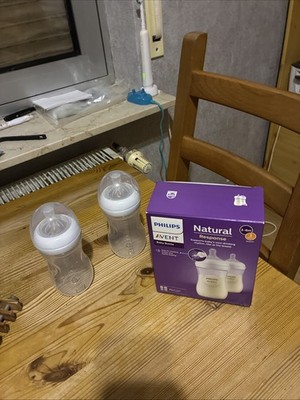 Phillips Avent Babyflasche mit Sauger Unbenutzt Original Verpackt Nur Abgekocht.
