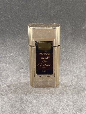 VINTAGE ~MUST DE CARTIER for Women~MINI PARFUM, 4ml