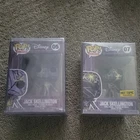 Funko POP Lot! Art Series Disney Jack Skellington #5 and Hot Topic Exclusive #7