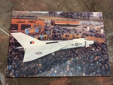 Avro Arrow RL-201 SIGNED Plaque - Janusz Zurakowski & "Spud" Potocki - Jim Floyd
