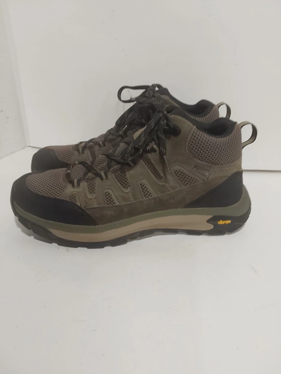ASCEND BROWN LEATHER WATERPROOF HIKING ANKLE MEN'S 11M BOOTS