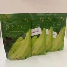 4x Ryze Organic Mushroom Matcha - 30 Servings 5/26+