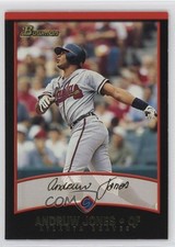 2001 Bowman Gold Andruw Jones #72 4m0