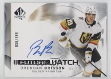 2024-25 SP Authentic Future Watch Horizontal Brendan Brisson Rookie Auto RC 6pl