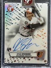 2023 Topps Pristine - Pristine Autographs Kyle Stowers #PA-KS (AU, RC)