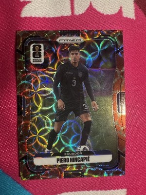 2026 Panini Prizm World Cup Piero Hincapie Giraffe SSP Ecuador Arsenal