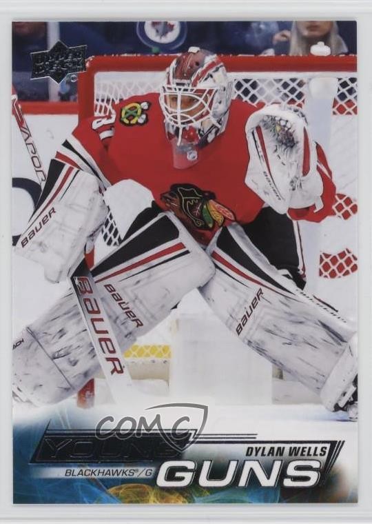 2022-23 Upper Deck Extended Series Young Guns Dylan Wells #702 1a7z