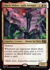 NM - Black Widow, Agile Avenger MSC - 77 Comm...