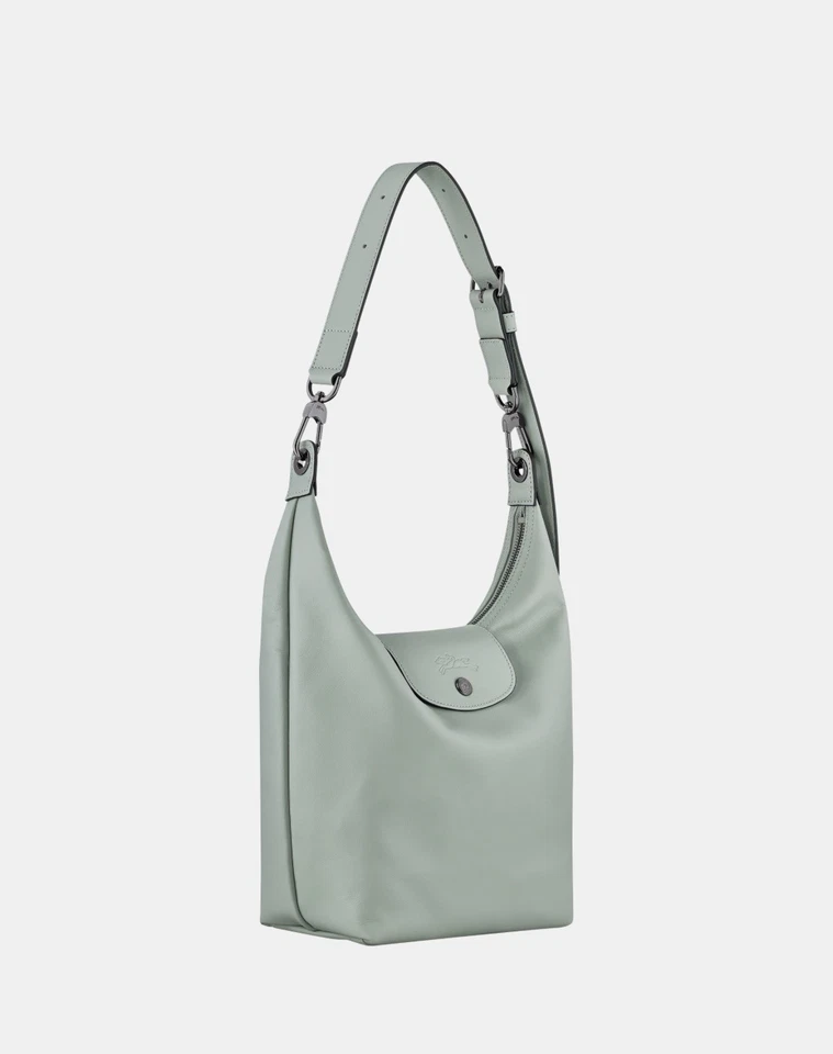 Bolso de Hombro LONGCHAMP Le Pliage Xtra M Azul Claro Orig $565 NUEVO Foto 3 de 4