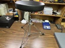 3 Leg Light Weight Drum Throne - Round Top