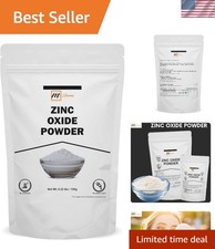 High-Purity Natural Zinc Oxide Powder   0.22 LBS for Cosmetics  Skincare Lovers