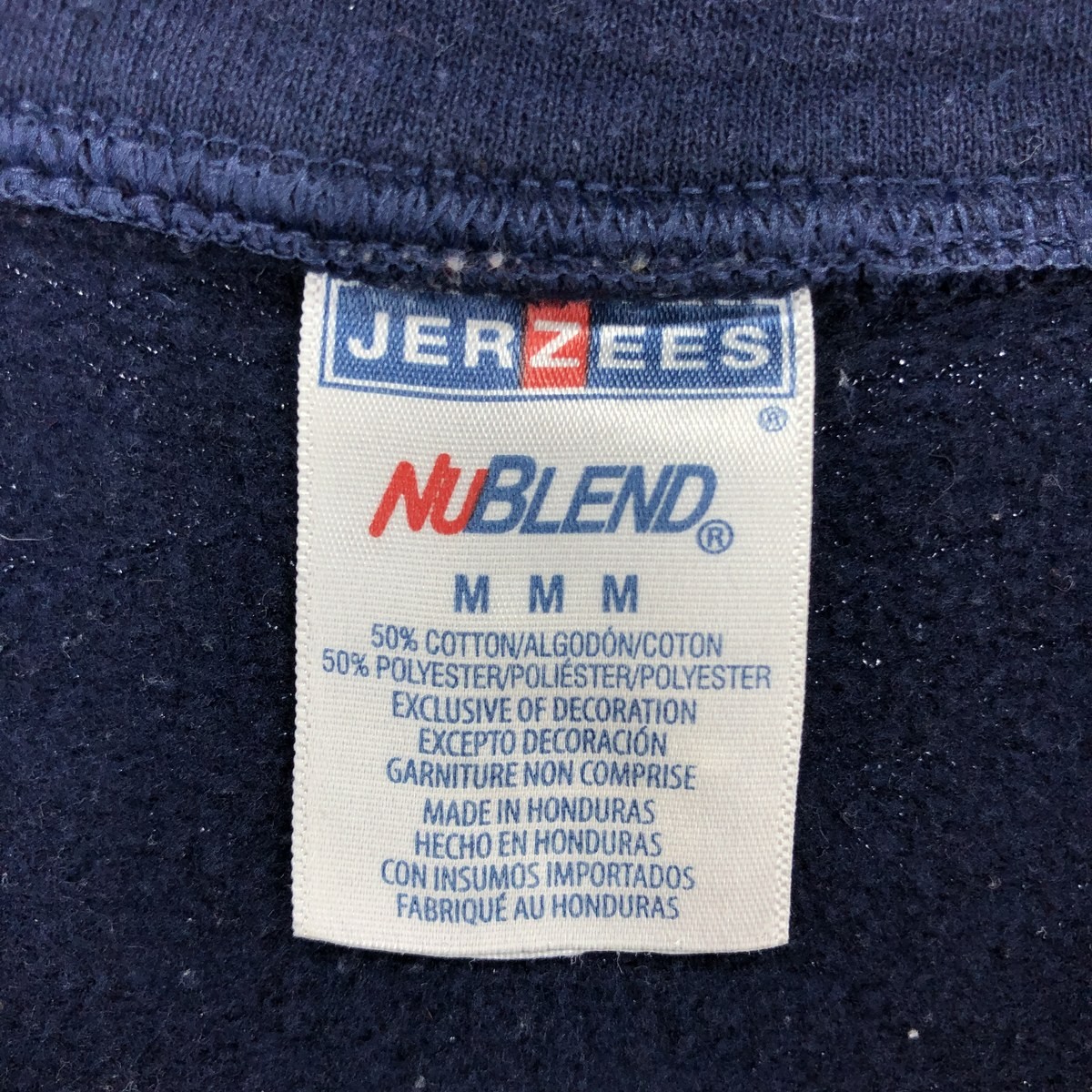 Vintage 2000'S Jerzees Half-Zip Sweatshirt Men's … - image 3