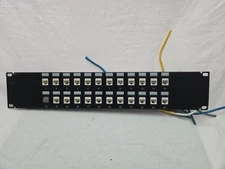 24-Port Blank Keystone/Multimedia Patch Panel