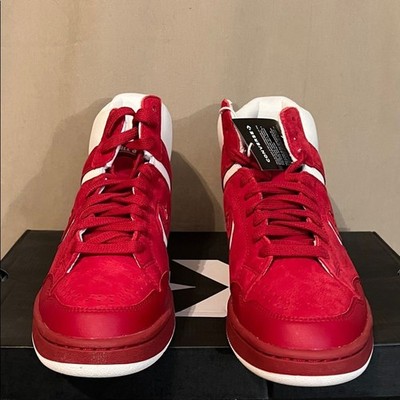 Converse Weapon Mid Red White Sneakers Mens 9.5 NWT Classic  display picture 3