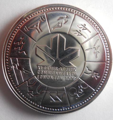 1978 CANADA DOLLAR - AU/UNC - PROOF  - Excellent SILVER Coin - Lot #M31