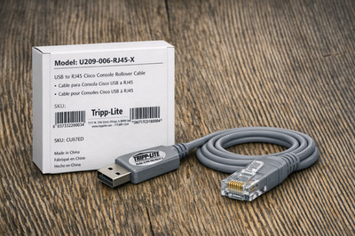 Tripp Lite U209-006-RJ45-X USB-A/RJ45 Cisco Console Kabel 1,83m FTDI Neu