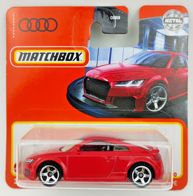 Matchbox 2019 Audi TT RS Coupe 49/100 2023 Mattel NEU OVP