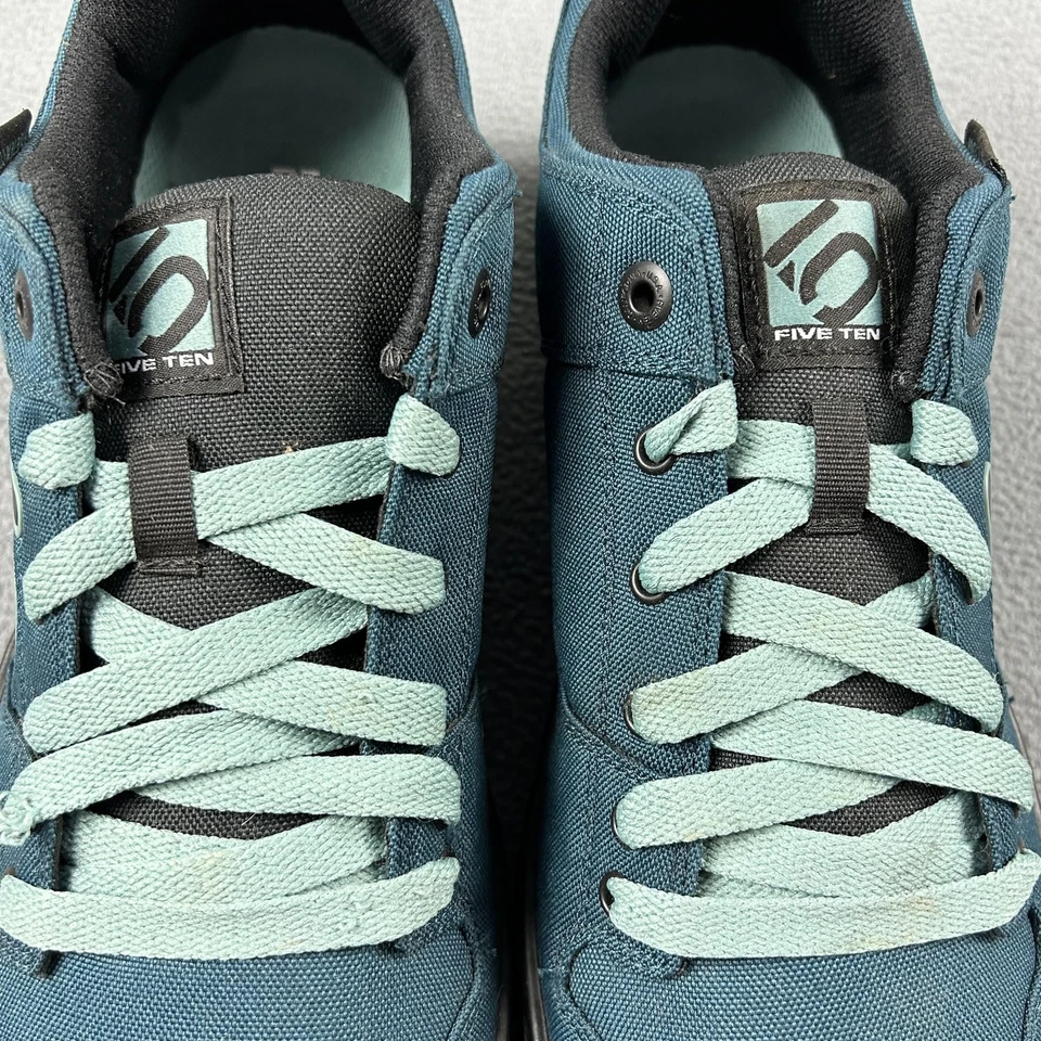Five Ten Freerider Zapatos de Lona para Hombres 11.5 Verde Azulado MTB BMX Pedal Plano Stealth S1 Foto 3 de 4
