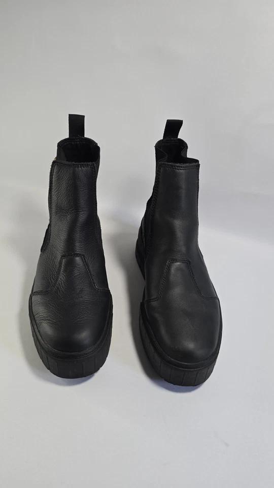 Botas Puma Mayze Chelsea Infuse Tobillo Negro Plataforma Cuero Talla 9 Foto 2 de 4