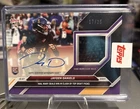 2024 Topps Now Jayden Daniels 11B Auto And Cleat Relic 17/25