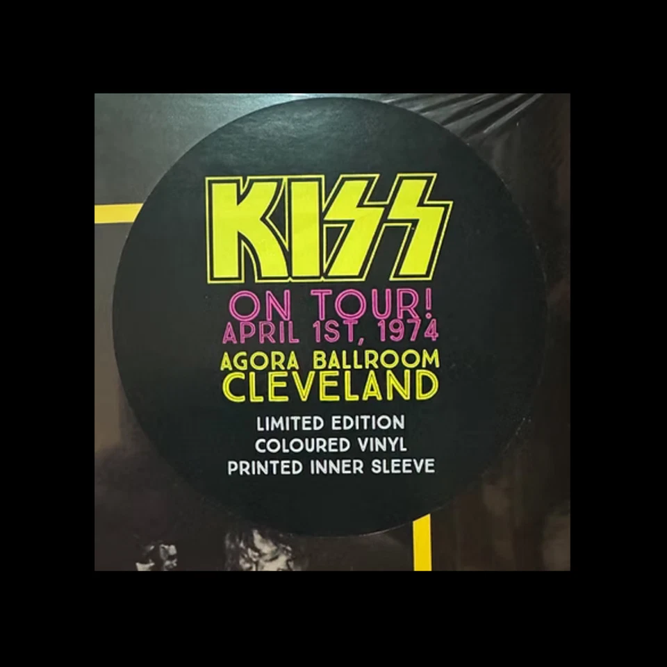 KISS - Alive Cleveland 1974 Coloured Vinyl Rare 2024 Euro Import New & Sealed - Image 2 of 3